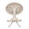 International Concepts Round 36 in Round Top Pedestal Table, 34.9 inH, Unfinished, 36 W, 36 L, 35.1 in H, Wood, Unfinished K-36RT-6B - alternate 3